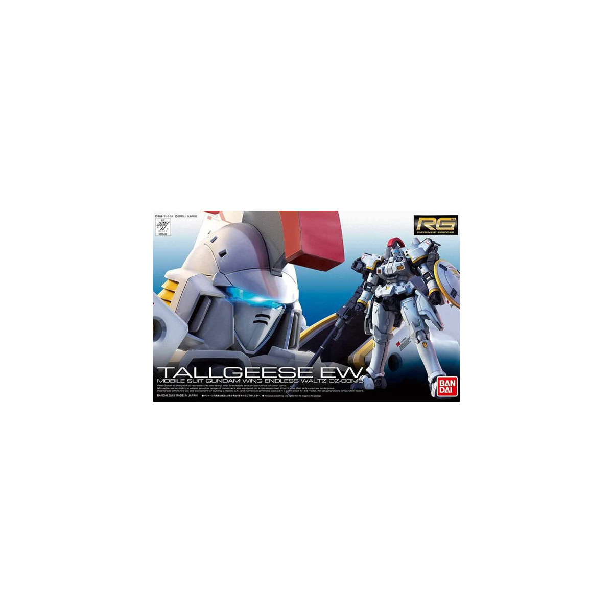 Bandai - Gunpla - 1/144 RG - XXXG-00W0 WING GUNDAM ZERO - Mobile Suit Gundam Wings Figurina del valzer infinito