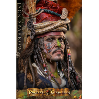 Hot Toys Pirati dei Caraibi - Pelegostos Capo Jack Sparrow MMS 1/6 - Forziere dell'Uomo Morto