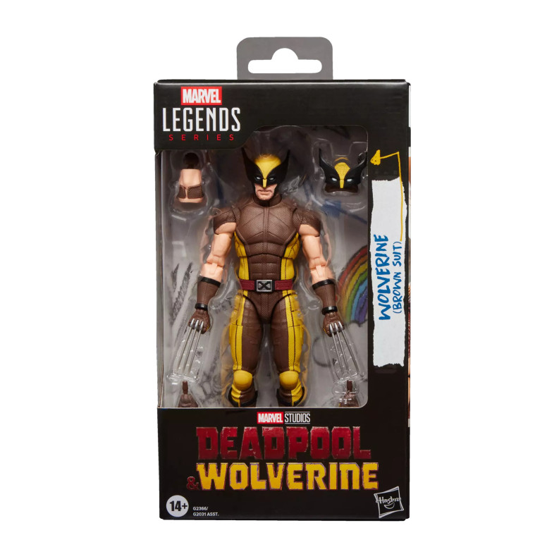 Marvel Legends - Wolverine (tuta marrone) - Deadpool & Wolverine