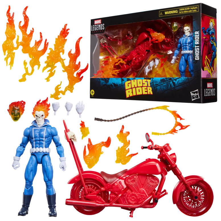 Marvel Legends - Ghost Rider Johnny Blaze (e moto)
