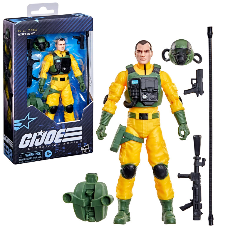 Hasbro G.I.JOE Serie Classificata - Ermetico