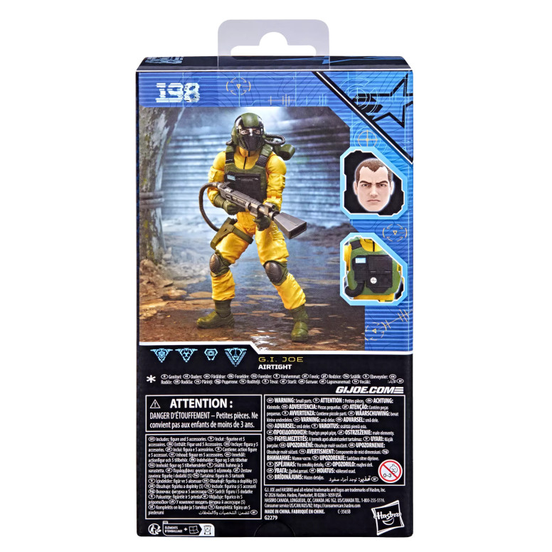 Hasbro G.I.JOE Serie Classificata - Ermetico