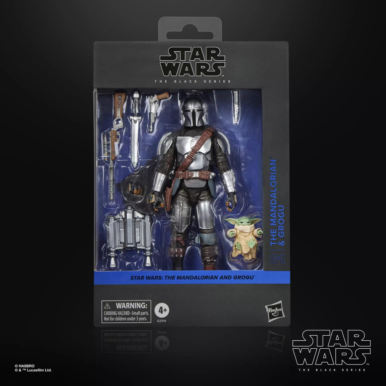 Hasbro Star Wars The Black Series - Il Mandaloriano e Grogu