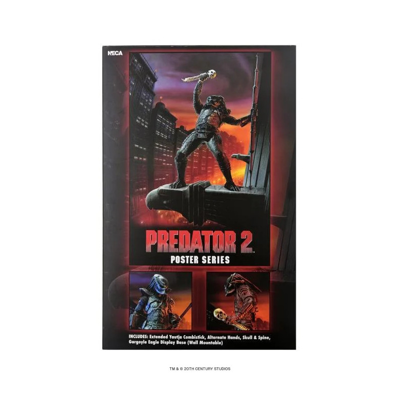 Neca - Serie di poster di Predator 2 - Cacciatore di città