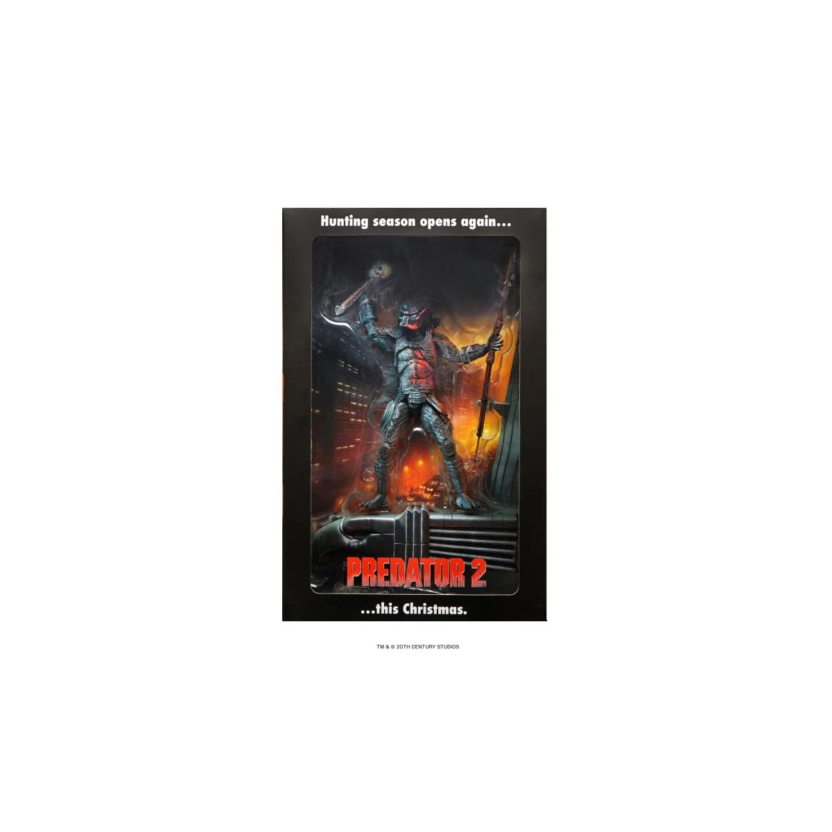 Neca - Serie di poster di Predator 2 - Cacciatore di città
