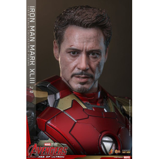 Hot Toys Iron Man Avengers 2 Age of Ultron - Iron Man Mark XLIII (2.0) Die Cast MMS 1/6