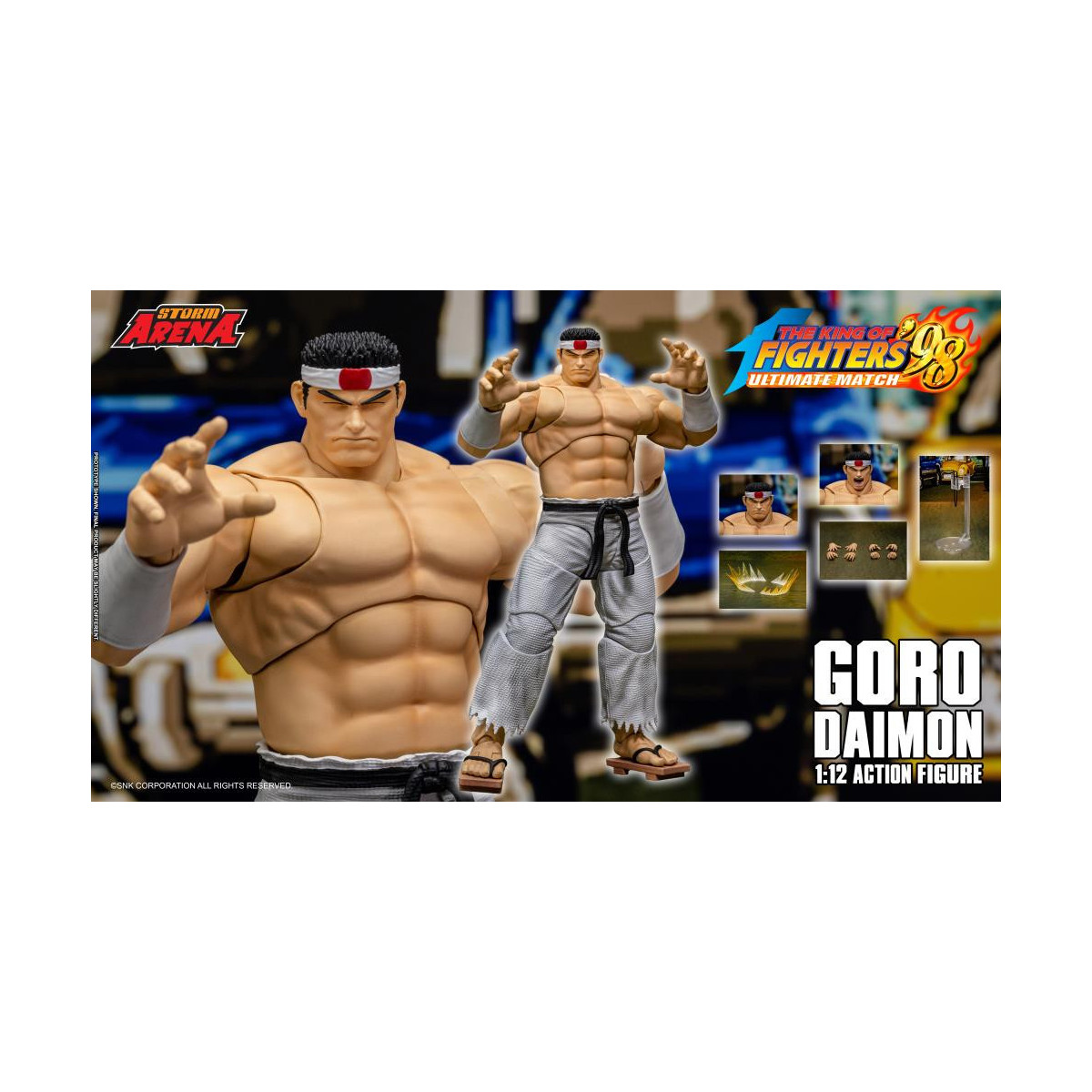 Storm Collectibles - The King of Fighters '98 UM - Goro Daimon (Hero Team) Storm Arena 1/12