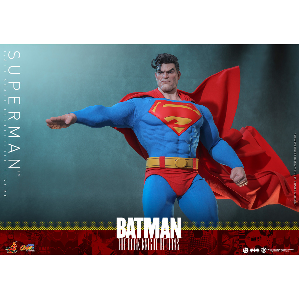 Hot Toys - Superman - Batman: Il Ritorno del Cavaliere Oscuro Comic Masterpiece 1/6