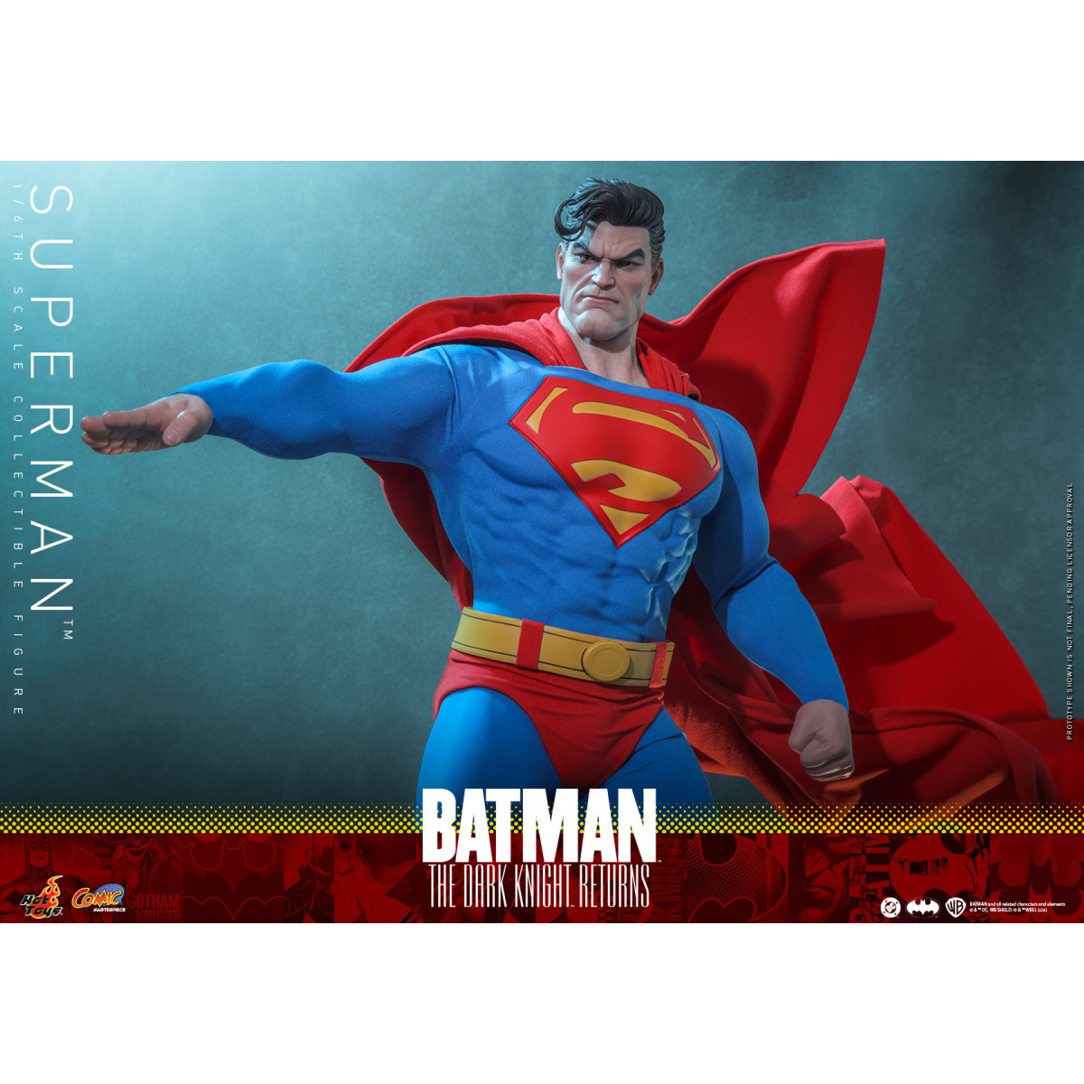 Hot Toys - Superman - Batman: Il Ritorno del Cavaliere Oscuro Comic Masterpiece 1/6