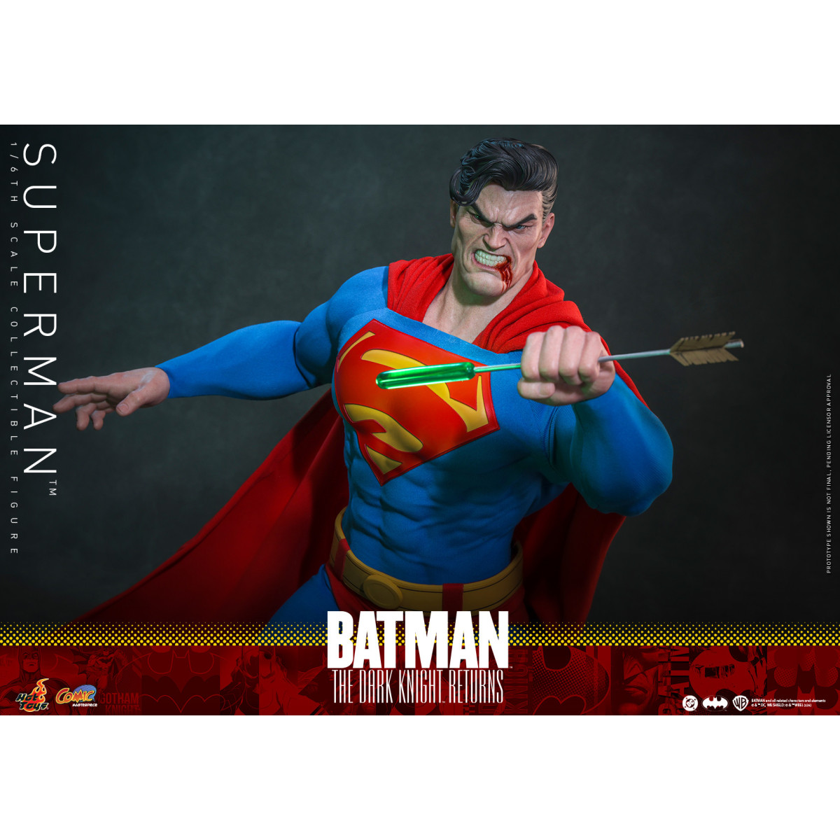 Hot Toys - Superman - Batman: Il Ritorno del Cavaliere Oscuro Comic Masterpiece 1/6