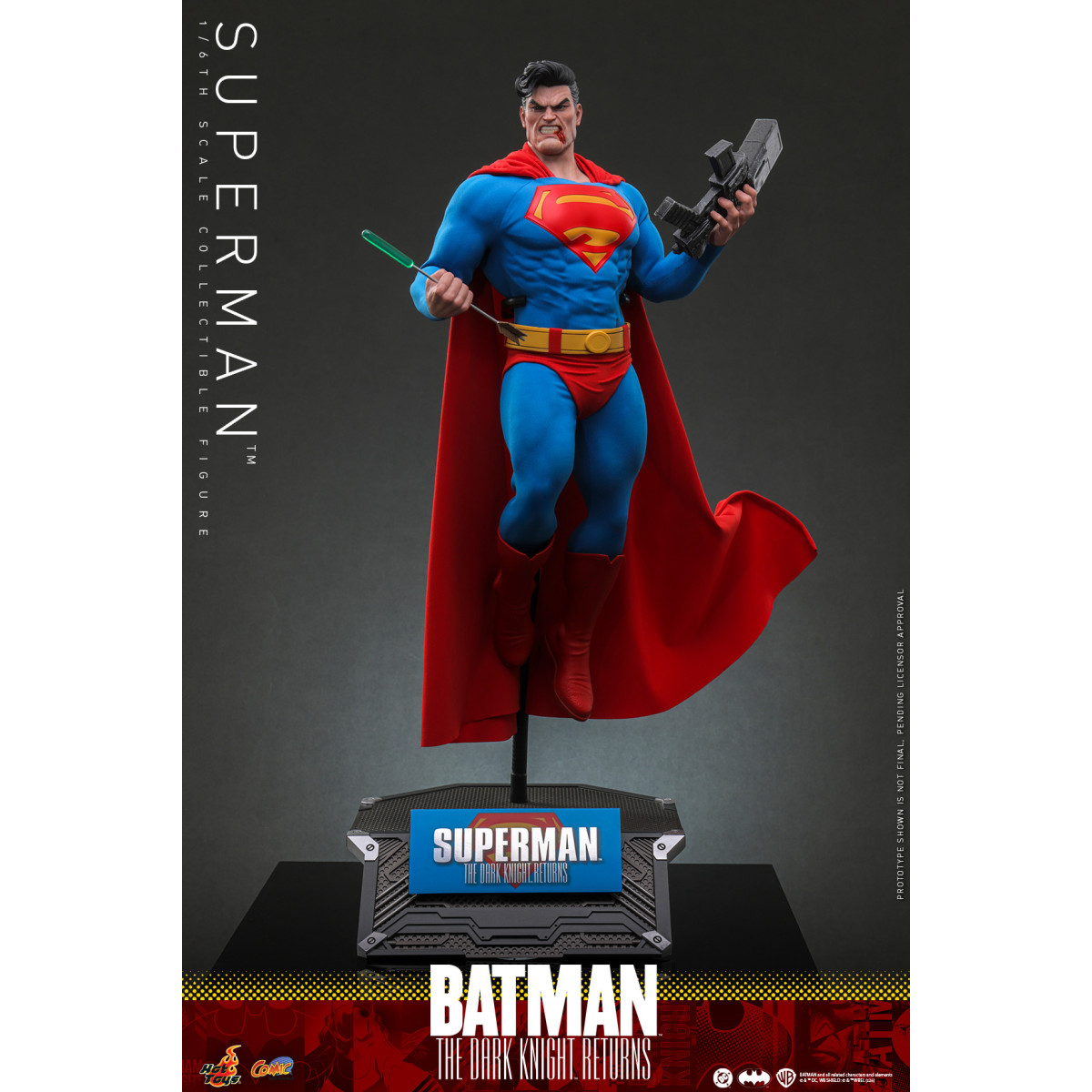 Hot Toys - Superman - Batman: Il Ritorno del Cavaliere Oscuro Comic Masterpiece 1/6