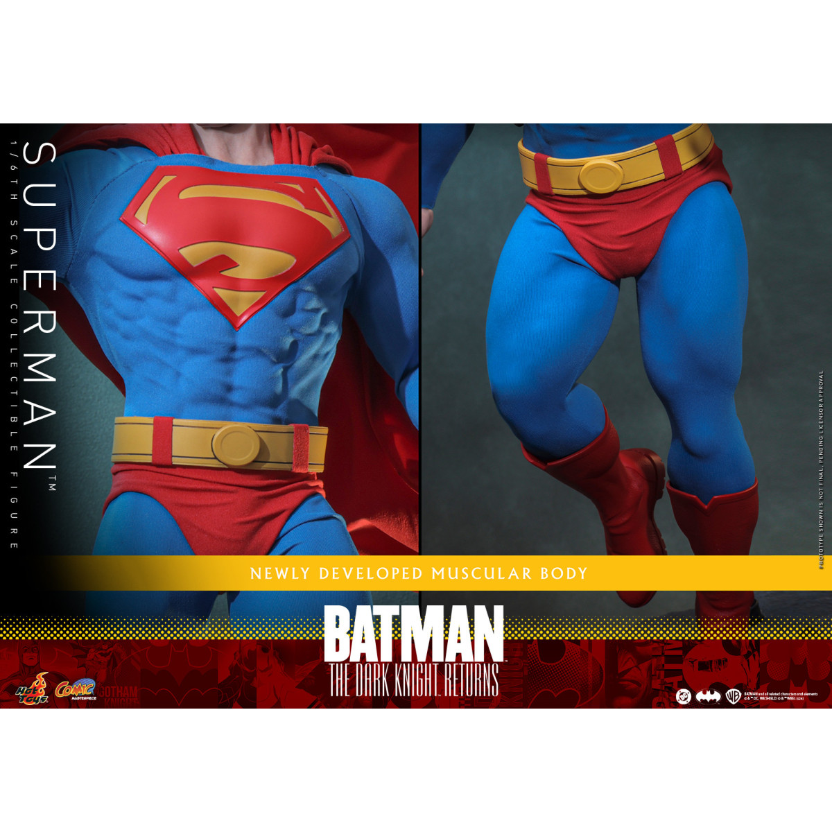 Hot Toys - Superman - Batman: Il Ritorno del Cavaliere Oscuro Comic Masterpiece 1/6