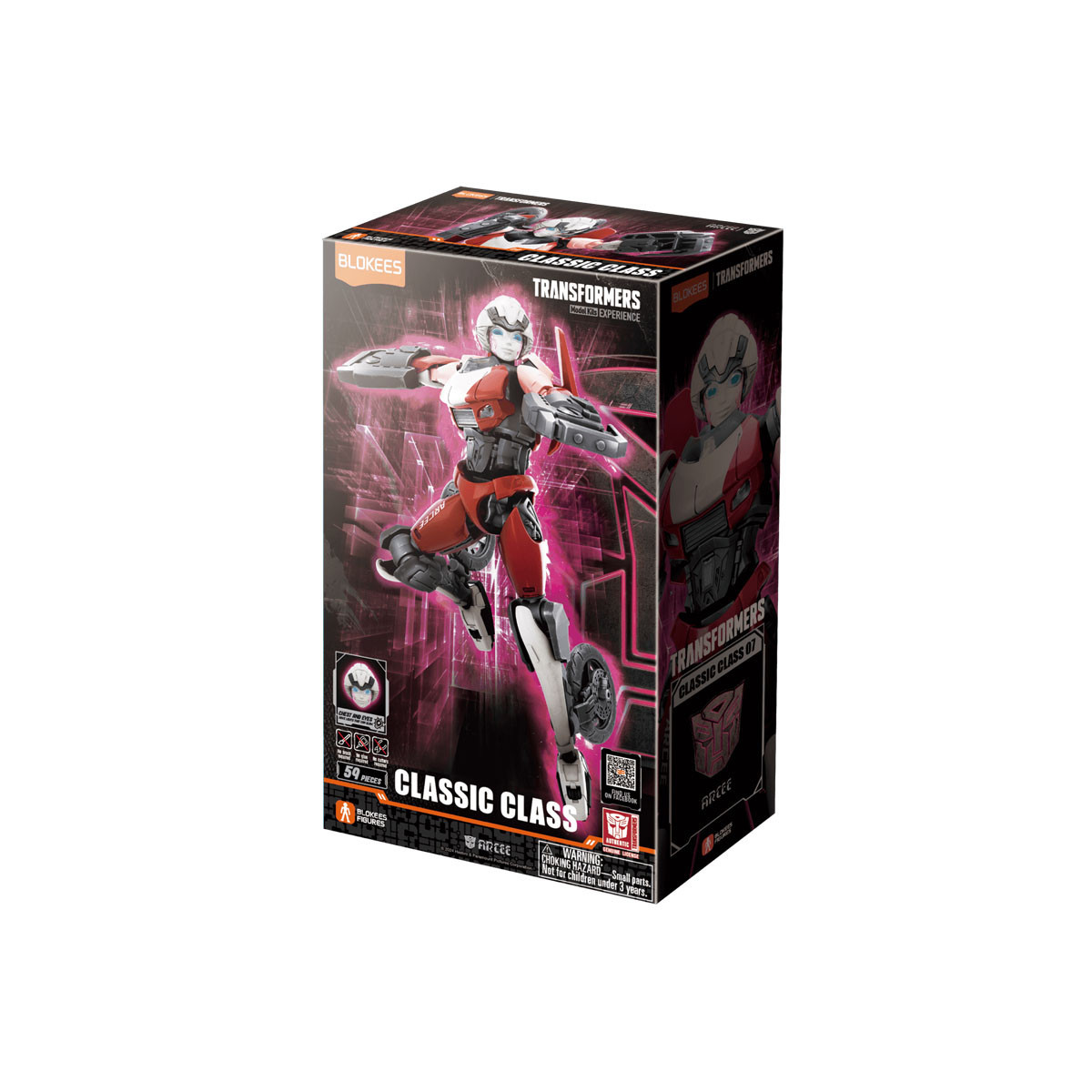 Blokees Transformers L'ascesa delle bestie - Classe classica 07 Arcee