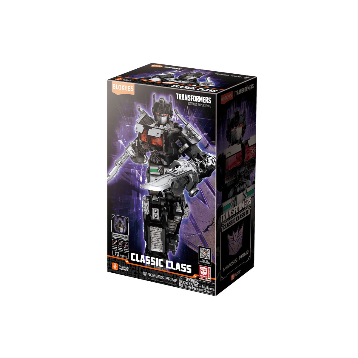 Blokees Transformers L'ascesa delle bestie - Classe classica 08 Nemesis Prime
