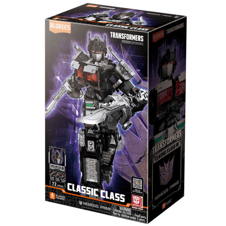 Blokees Transformers L'ascesa delle bestie - Classe classica 08 Nemesis Prime