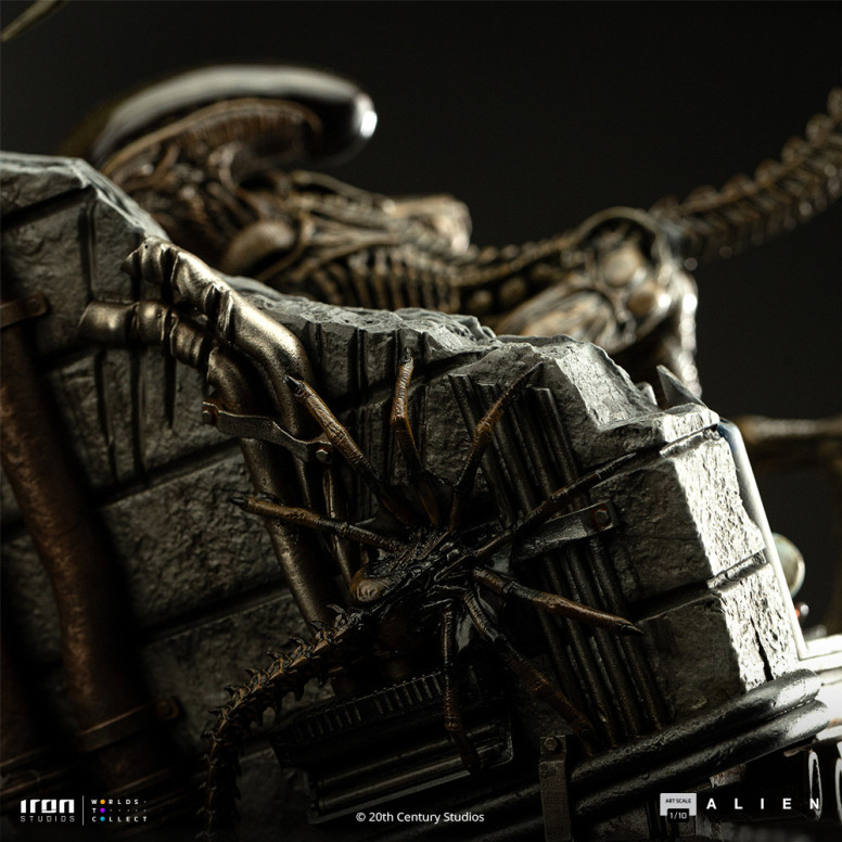 Iron Studios Ellen Ripley e il cane Alien - Arte in scala 1/10 - Alien 3