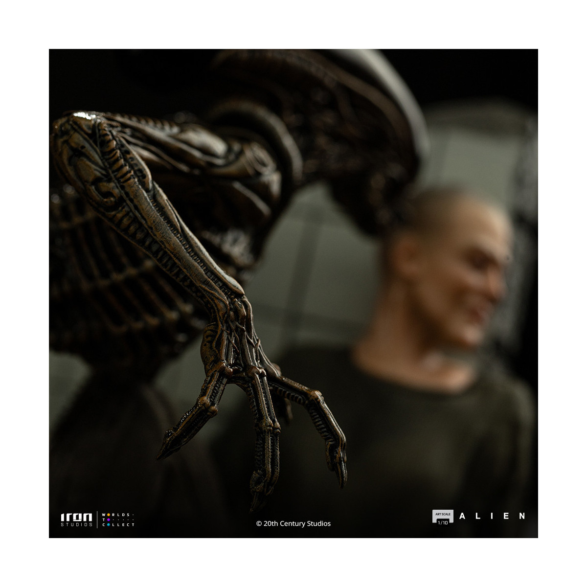 Iron Studios Ellen Ripley e il cane Alien - Arte in scala 1/10 - Alien 3
