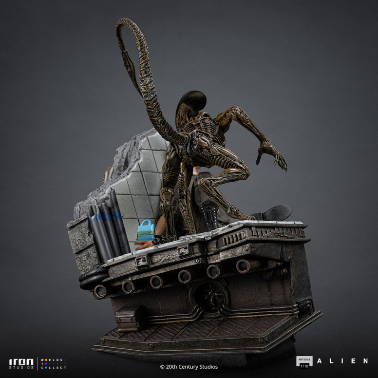 Iron Studios Ellen Ripley e il cane Alien - Arte in scala 1/10 - Alien 3