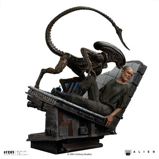 Iron Studios Ellen Ripley e il cane Alien - Arte in scala 1/10 - Alien 3