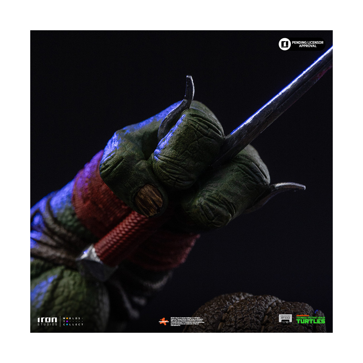 Iron Studios - TMNT - Raffaello scatenato in scala 1/10 - Teenage Mutant Ninja Turtles