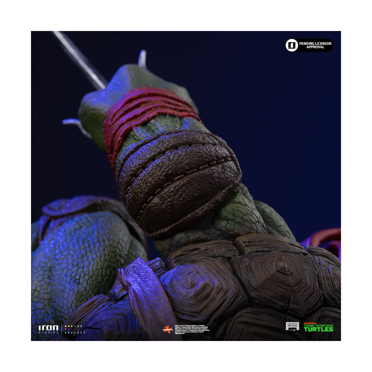 Iron Studios - TMNT - Raffaello scatenato in scala 1/10 - Teenage Mutant Ninja Turtles
