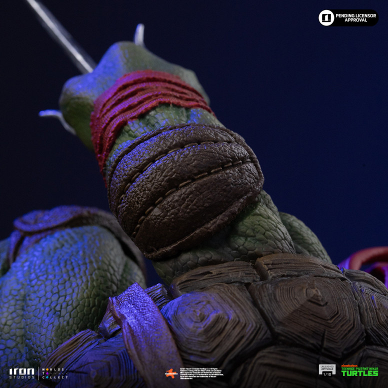 Iron Studios - TMNT - Raffaello scatenato in scala 1/10 - Teenage Mutant Ninja Turtles