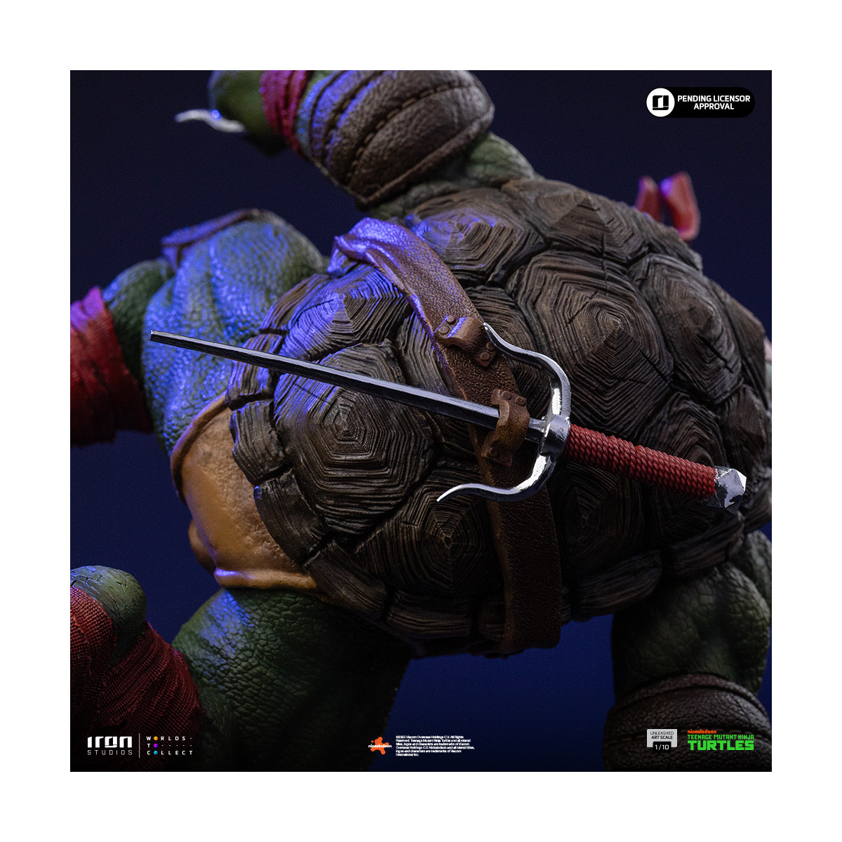Iron Studios - TMNT - Raffaello scatenato in scala 1/10 - Teenage Mutant Ninja Turtles