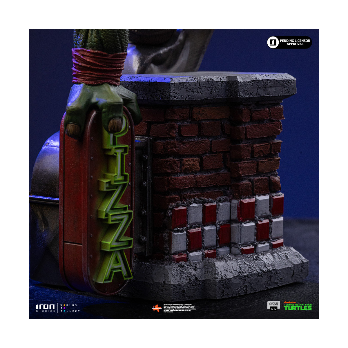 Iron Studios - TMNT - Raffaello scatenato in scala 1/10 - Teenage Mutant Ninja Turtles