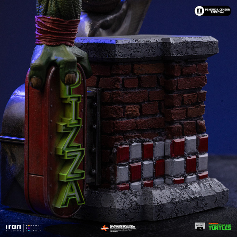 Iron Studios - TMNT - Raffaello scatenato in scala 1/10 - Teenage Mutant Ninja Turtles