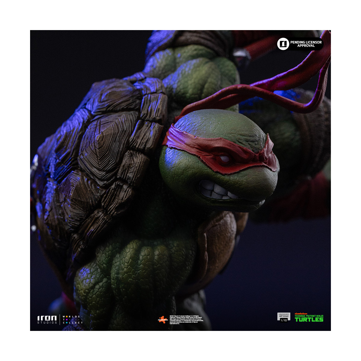 Iron Studios - TMNT - Raffaello scatenato in scala 1/10 - Teenage Mutant Ninja Turtles