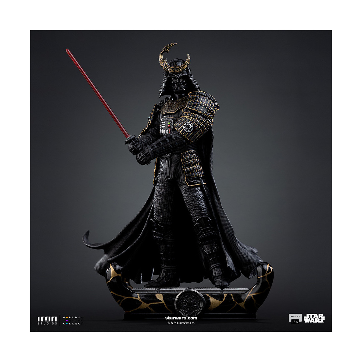 Iron Studios Star Wars - Darth Vader (Concetto originale di Samurai) Scala 1/10