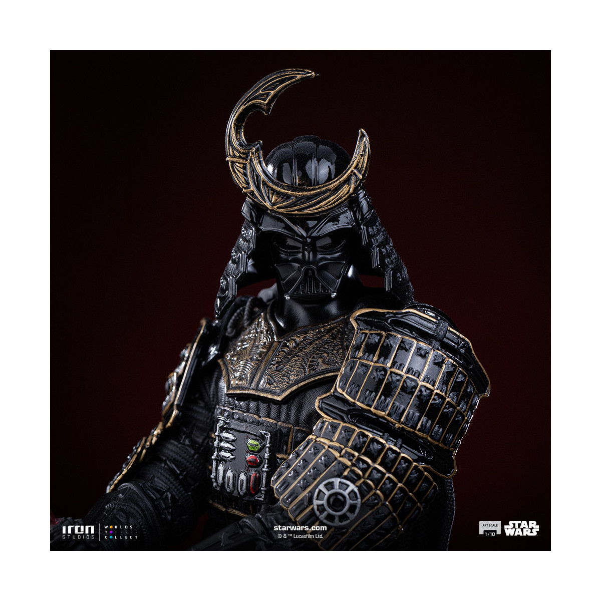 Iron Studios Star Wars - Darth Vader (Concetto originale di Samurai) Scala 1/10