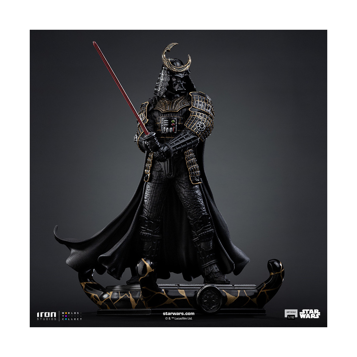 Iron Studios Star Wars - Darth Vader (Concetto originale di Samurai) Scala 1/10
