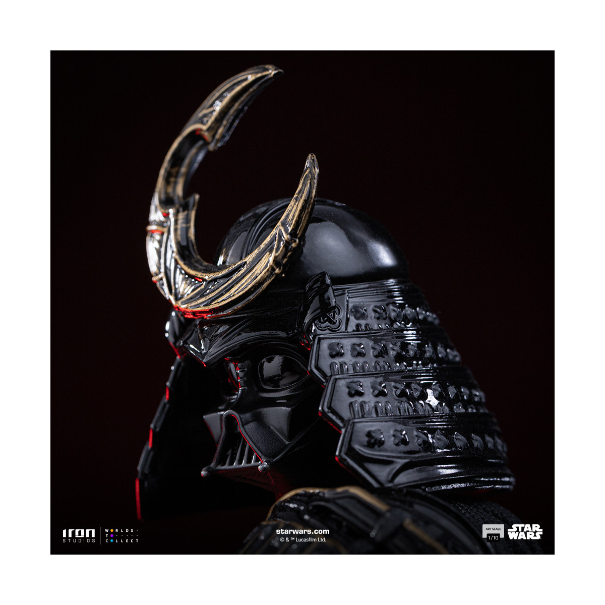 Iron Studios Star Wars - Darth Vader (Concetto originale di Samurai) Scala 1/10