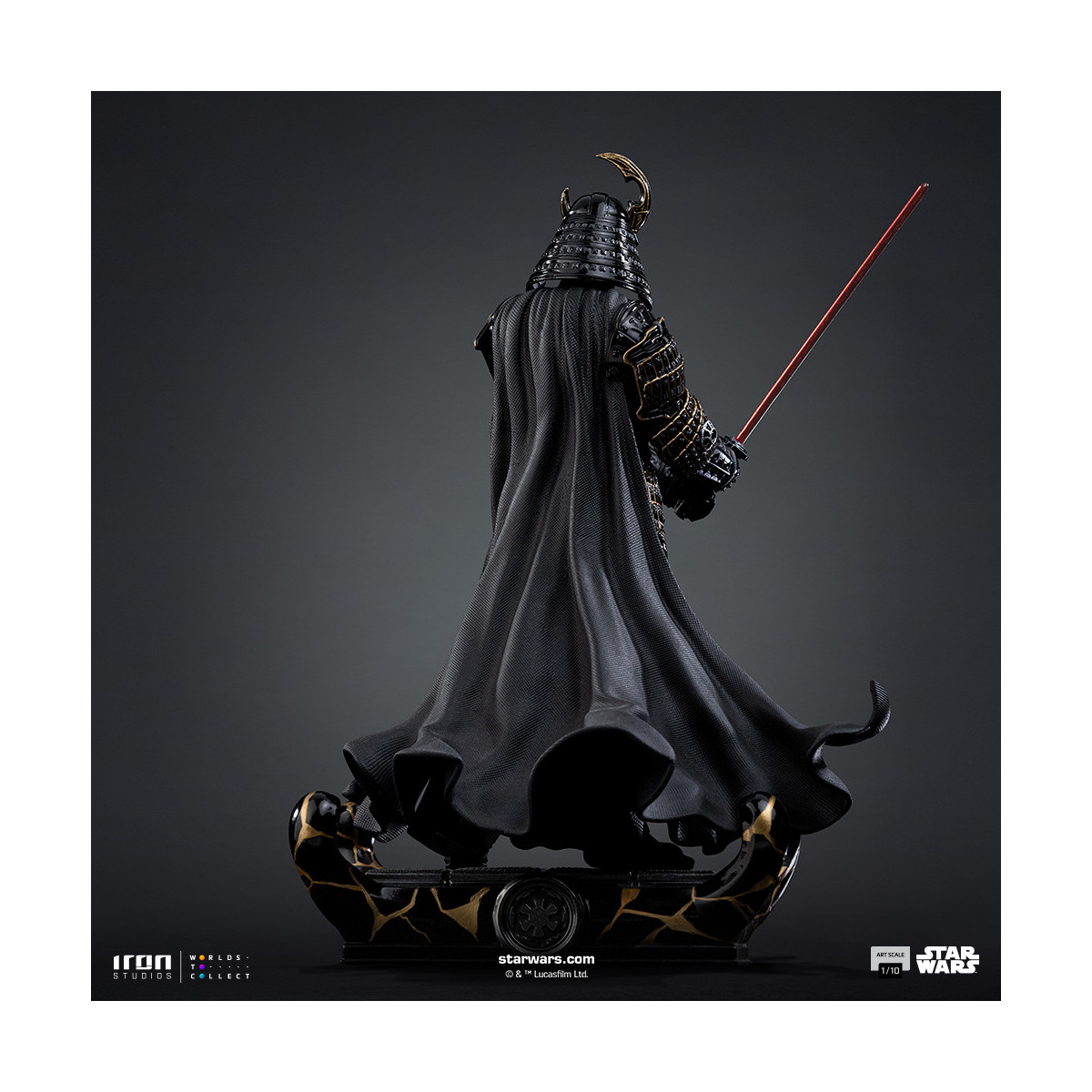 Iron Studios Star Wars - Darth Vader (Concetto originale di Samurai) Scala 1/10