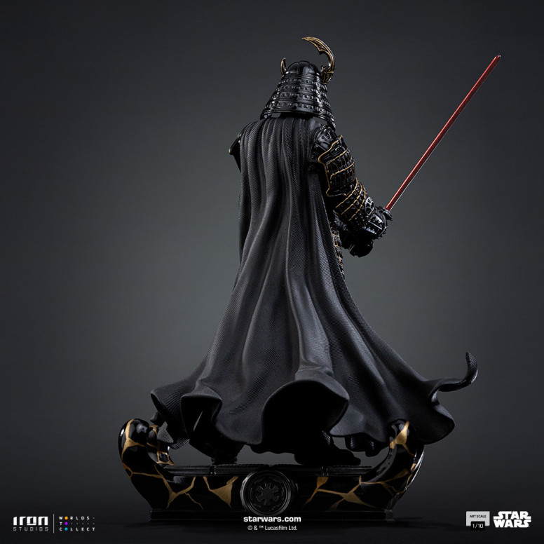 Iron Studios Star Wars - Darth Vader (Concetto originale di Samurai) Scala 1/10