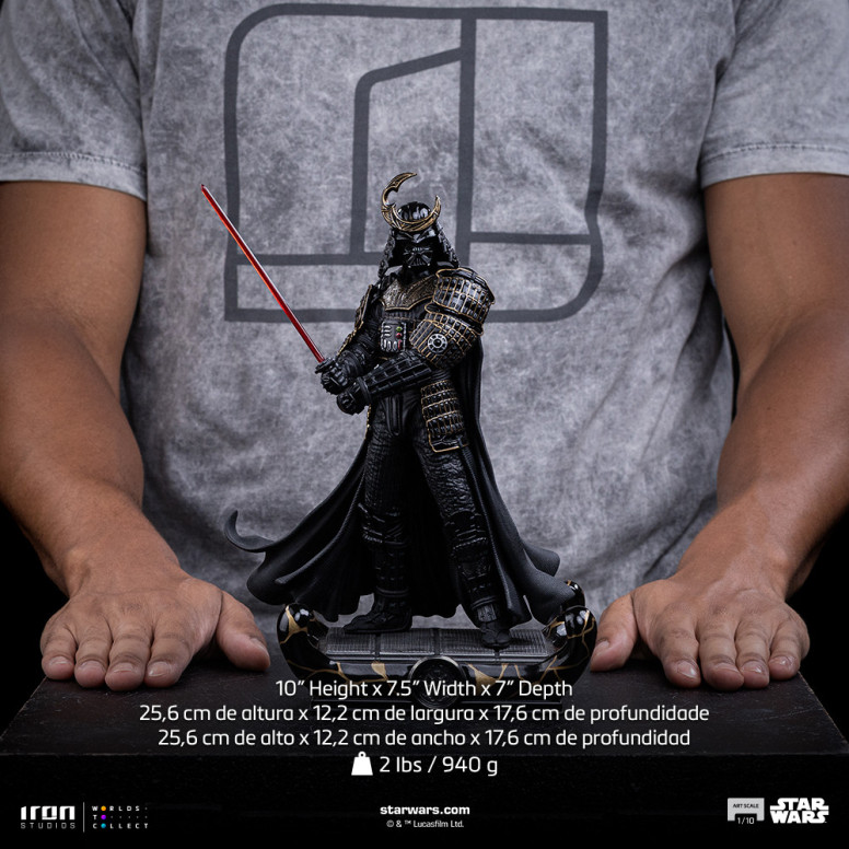 Iron Studios Star Wars - Darth Vader (Concetto originale di Samurai) Scala 1/10