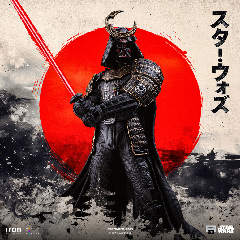 Iron Studios Star Wars - Darth Vader (Concetto originale di Samurai) Scala 1/10