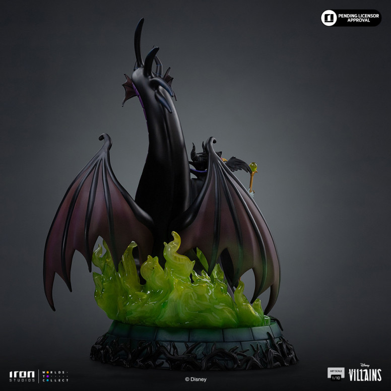 Iron Studios - Disney Villains Maleficent Art Scale 1/10 - Maleficent - Dornröschen