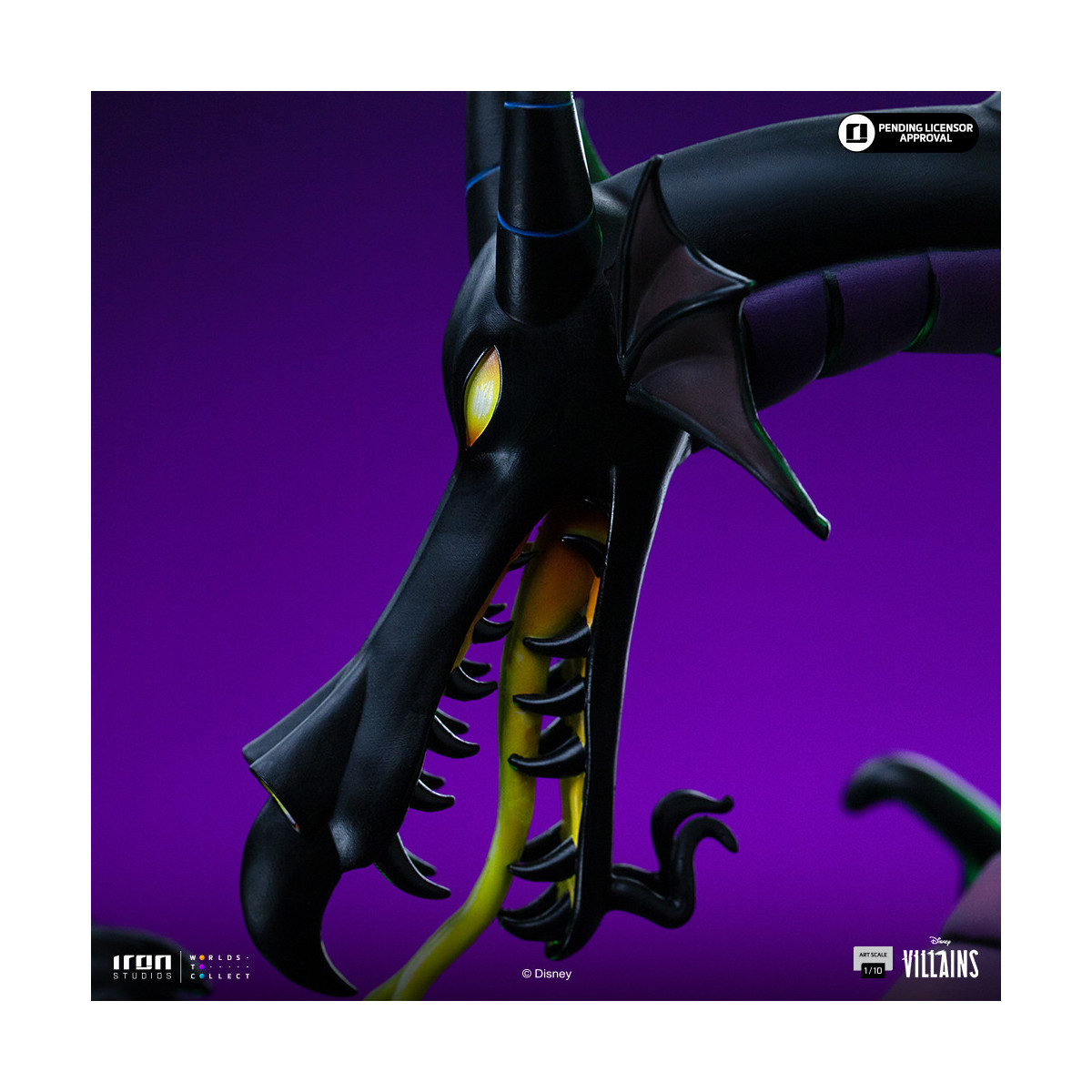 Iron Studios - Disney Villains Maleficent Art Scale 1/10 - Maleficent - Dornröschen