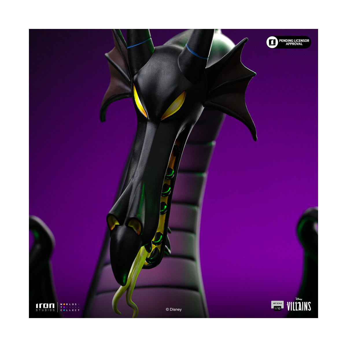 Iron Studios - Disney Villains Maleficent Art Scale 1/10 - Maleficent - Dornröschen