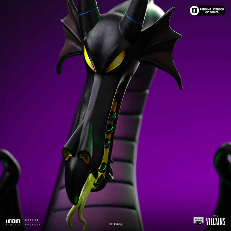Iron Studios - Disney Villains Maleficent Art Scale 1/10 - Maleficent - Dornröschen