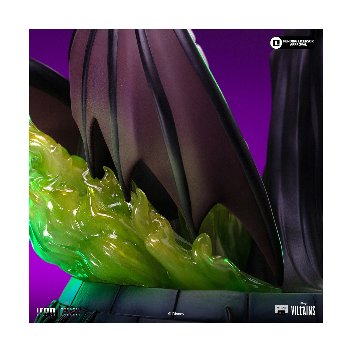 Iron Studios - Disney Villains Maleficent Art Scale 1/10 - Maleficent - Dornröschen