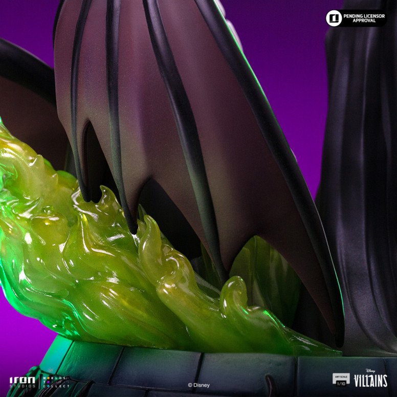 Iron Studios - Disney Villains Maleficent Art Scale 1/10 - Maleficent - Dornröschen