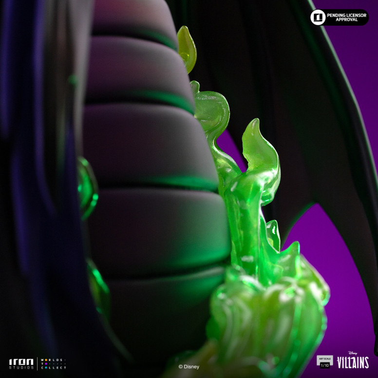 Iron Studios - Disney Villains Maleficent Art Scale 1/10 - Maleficent - Dornröschen