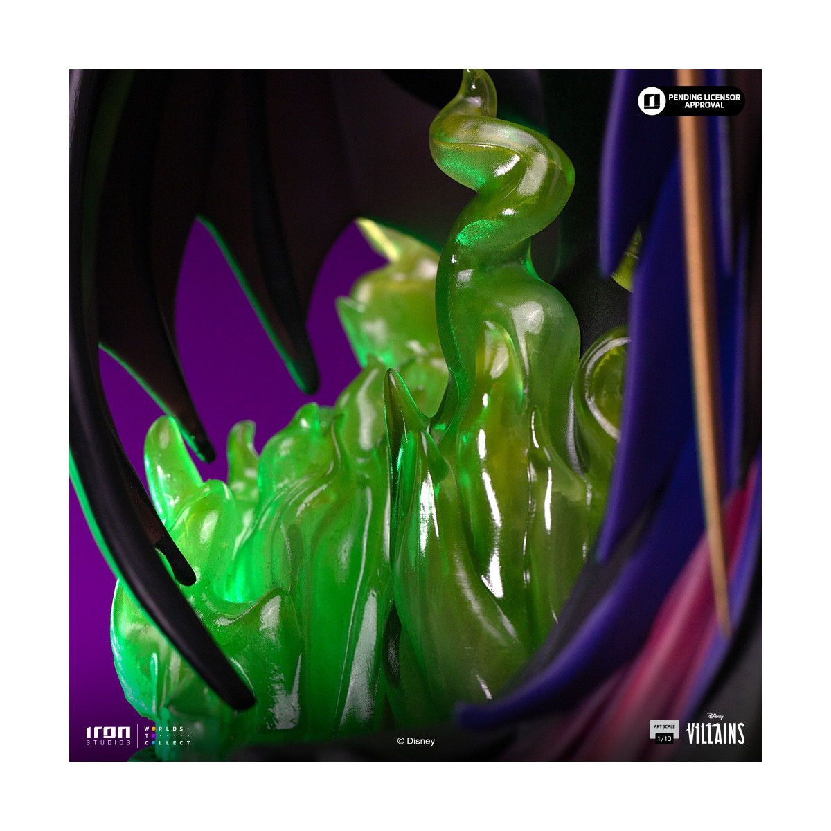 Iron Studios - Disney Villains Maleficent Art Scale 1/10 - Maleficent - Dornröschen