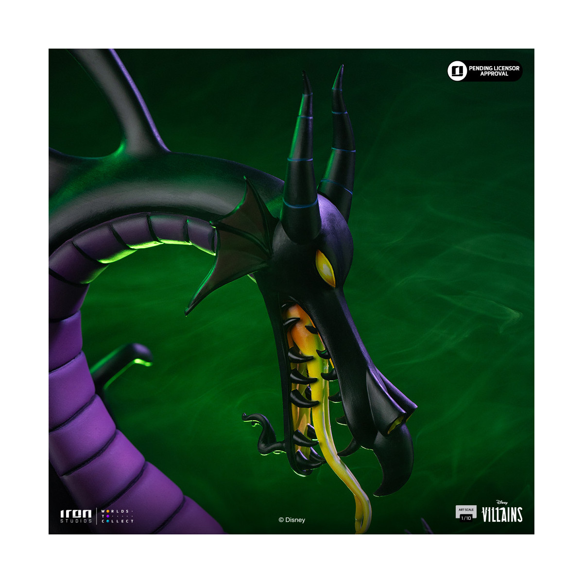 Iron Studios - Disney Villains Maleficent Art Scale 1/10 - Maleficent - Dornröschen
