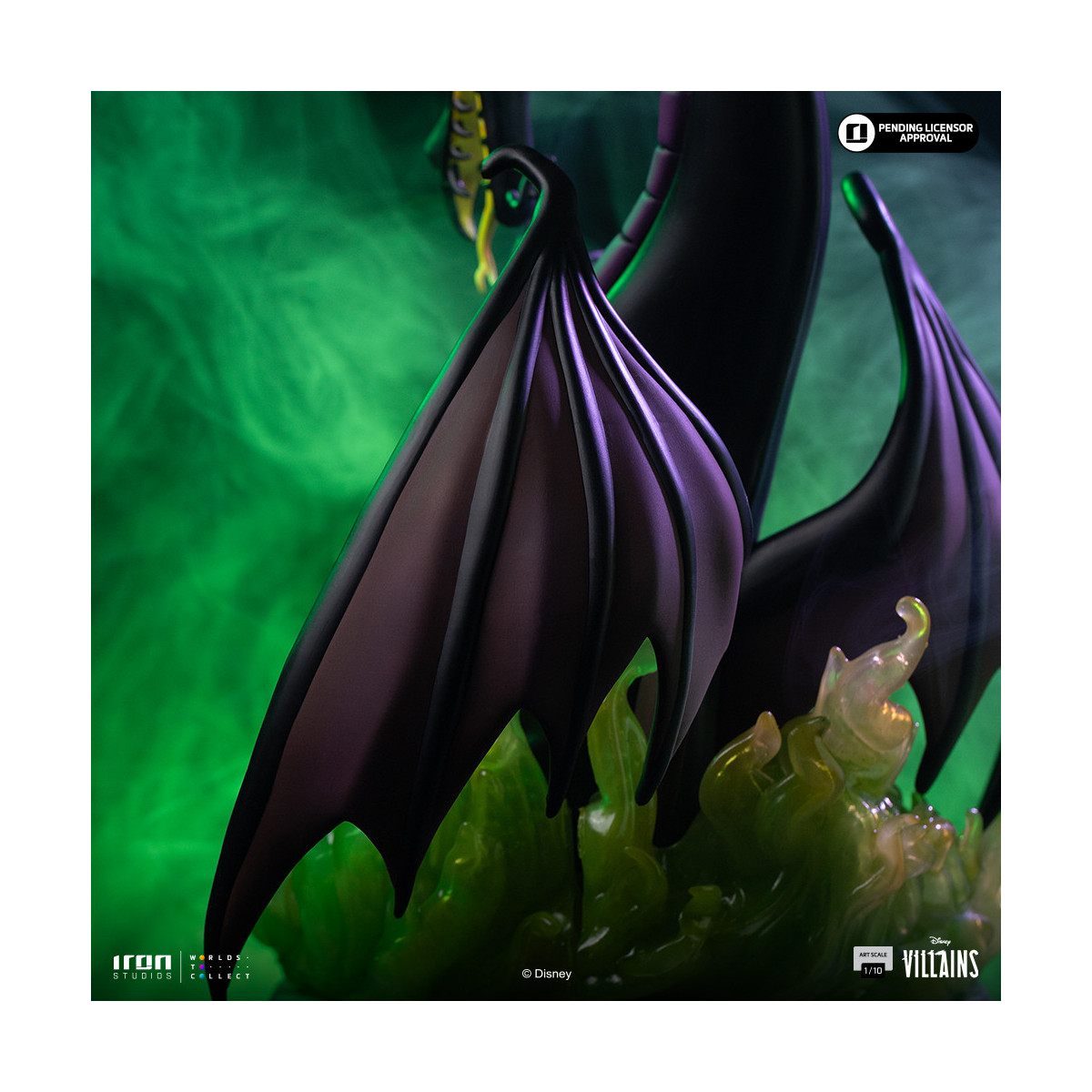 Iron Studios - Disney Villains Maleficent Art Scale 1/10 - Maleficent - Dornröschen