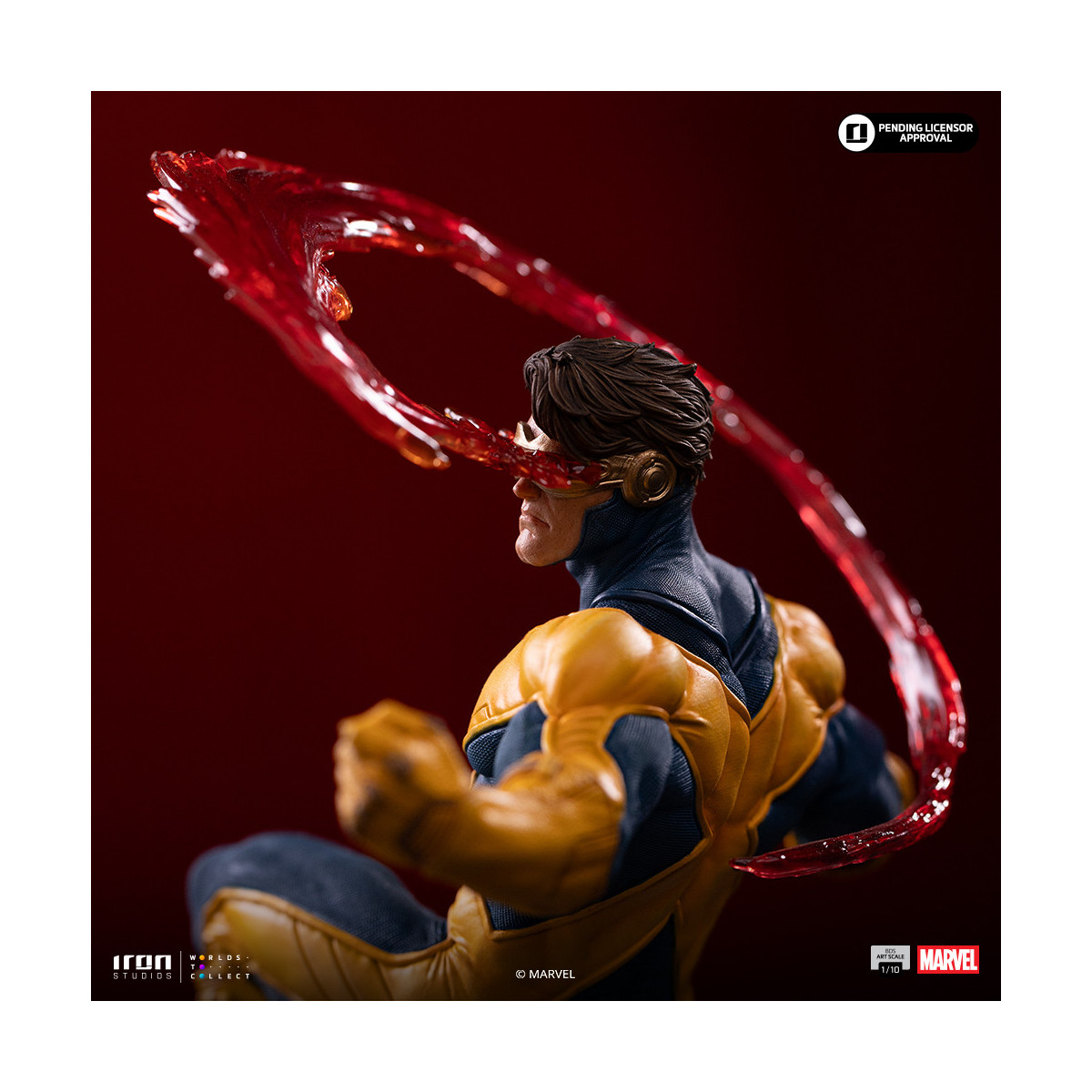 Iron Studios Marvel - Ciclop Deluxe Art Scale 1/10 - Diorama del Guanto dell'Infinito