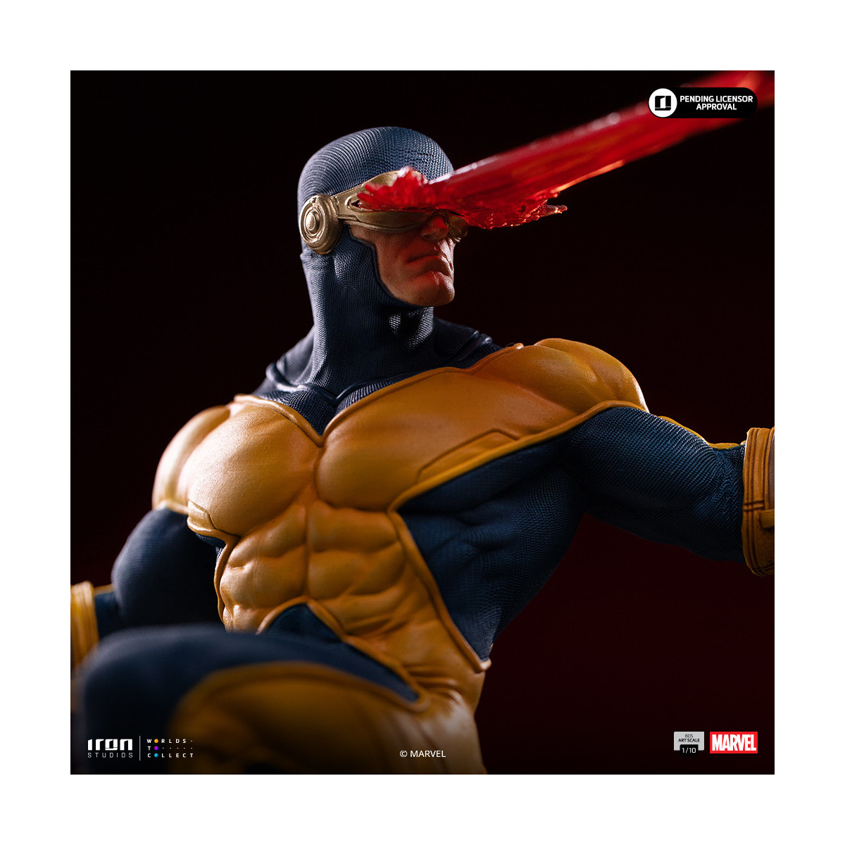 Iron Studios Marvel - Ciclop Deluxe Art Scale 1/10 - Diorama del Guanto dell'Infinito